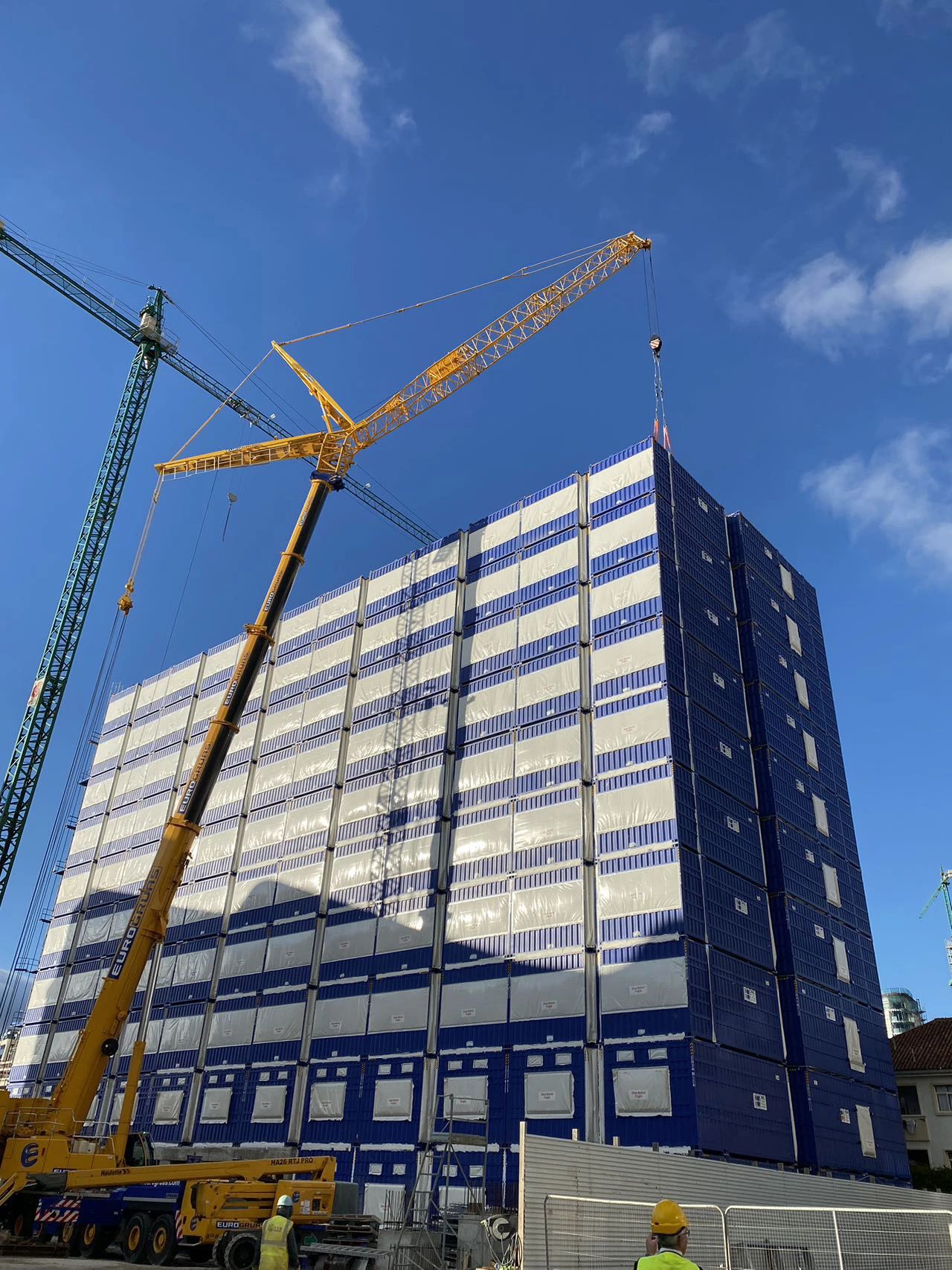 Gibraltar’s First Modular Building Participated by CIMC was Officially
